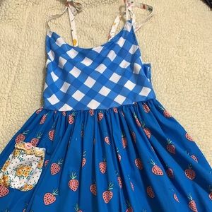Wildflowers strawberry dress